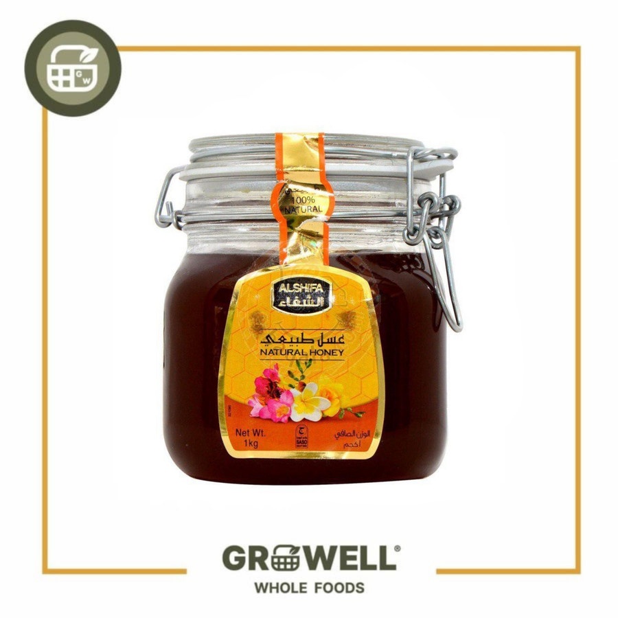 

ALSHIFA NATURAL HONEY 1KG JAR