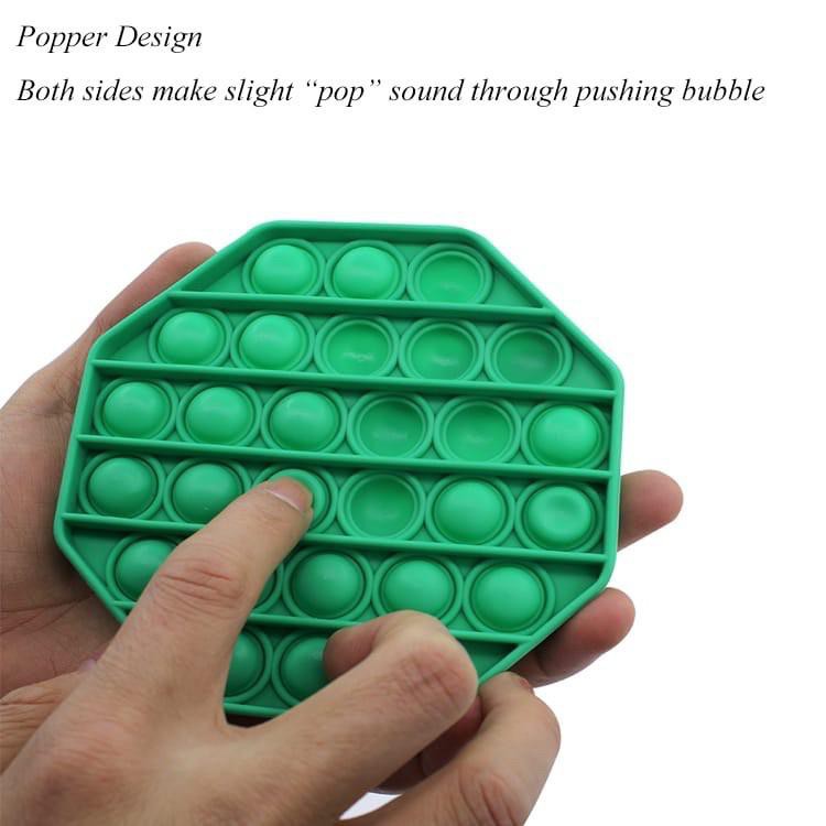Pop It Fidget Rainbow Squishy Bubble Toys Kids Mainan Anak Penghilang Stress