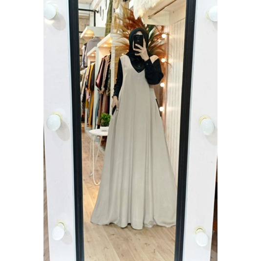 Gamis import rayon twill