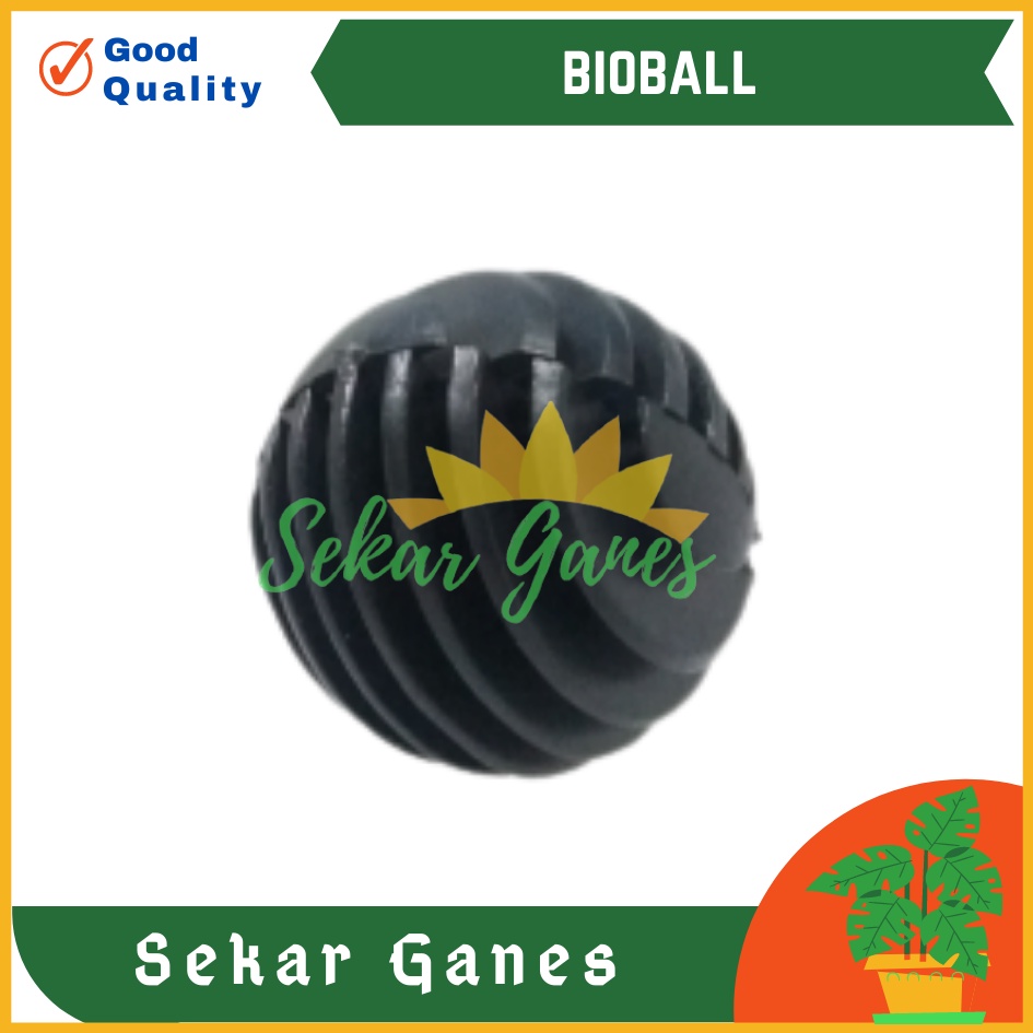 Bioball Bio Ball 2,9CM Bola Media Filter Aquarium Filter Limbah Kolam Aquarium Bulat Bukan Rambutan