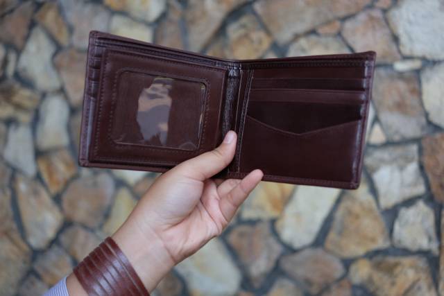 AIRA | Dompet Lipat Pria Kulit Asli Men Wallet Dompet Lipat Dompet Kartu Genuine Leather