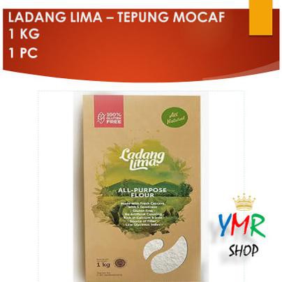 

WRMS LADANG LIMA GLUTEN FREE CASSAVA / TEPUNG SINGKONG / MOCAV / MOCAF 1KG EANJ