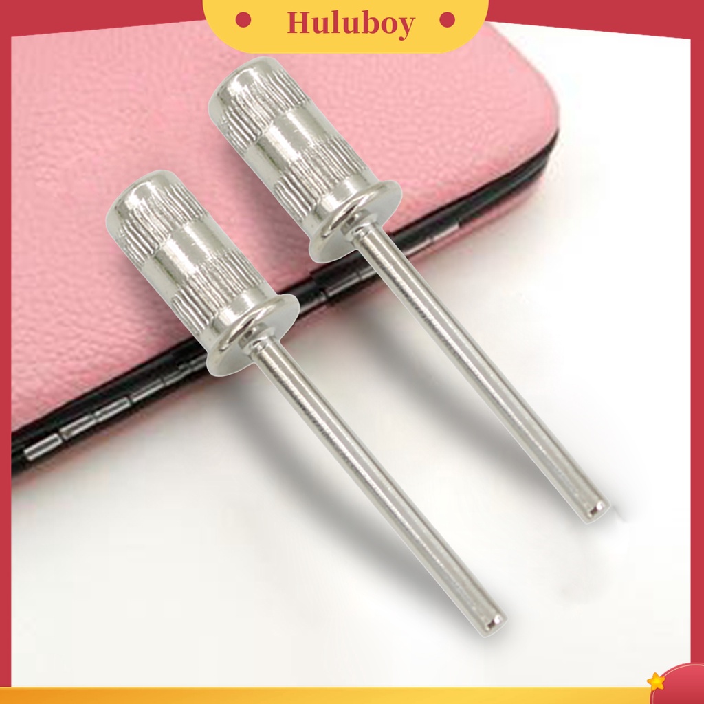 Huluboy Huluboy♡ 1pc Mata Bor Elektrik Bahan Besi Tahan Panas Anti Debu Untuk Nail Art