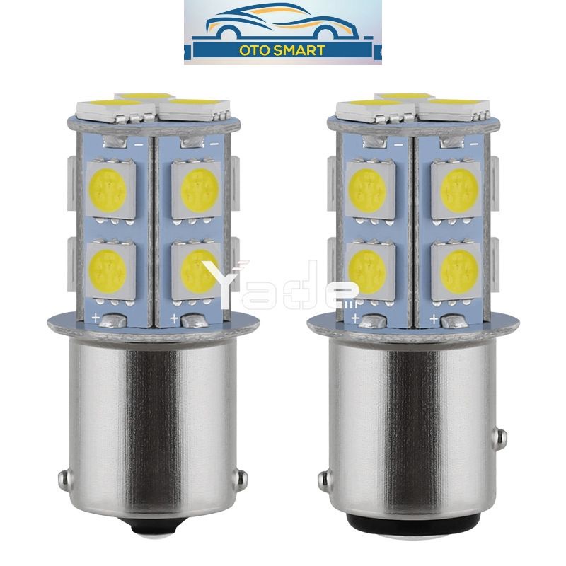 Lampu LED Rem Stop Bayonet 1157 /18 &amp;13 Mata untuk Mobil - Motor Kaki 2 DC
