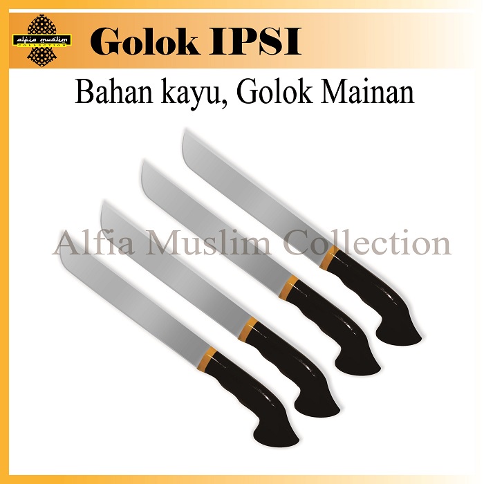 Golok Mainan / Golok Golokan / Golok Bahan Kayu / Accsesories