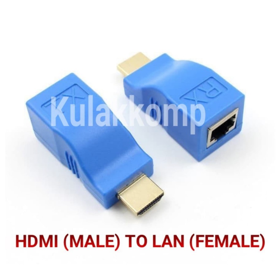 HDMI EXTENDER 30M KABEL LAN/HDMI TO LAN