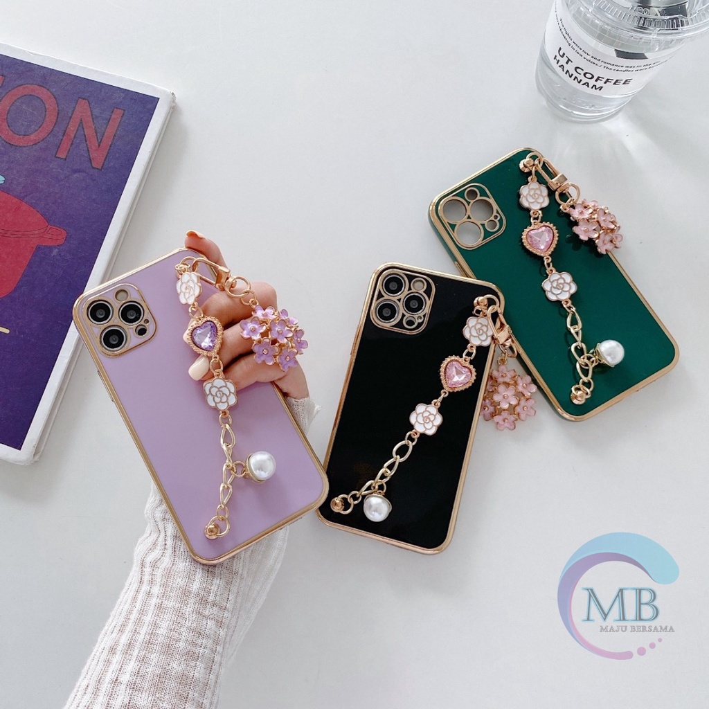 Y011 SOFTCASE SHINE PLATING CASE RANTAI DIINAMI XIAOMI REDMI NOTE 10 PRO POCOPHONE F3 X3 PRO MB3076