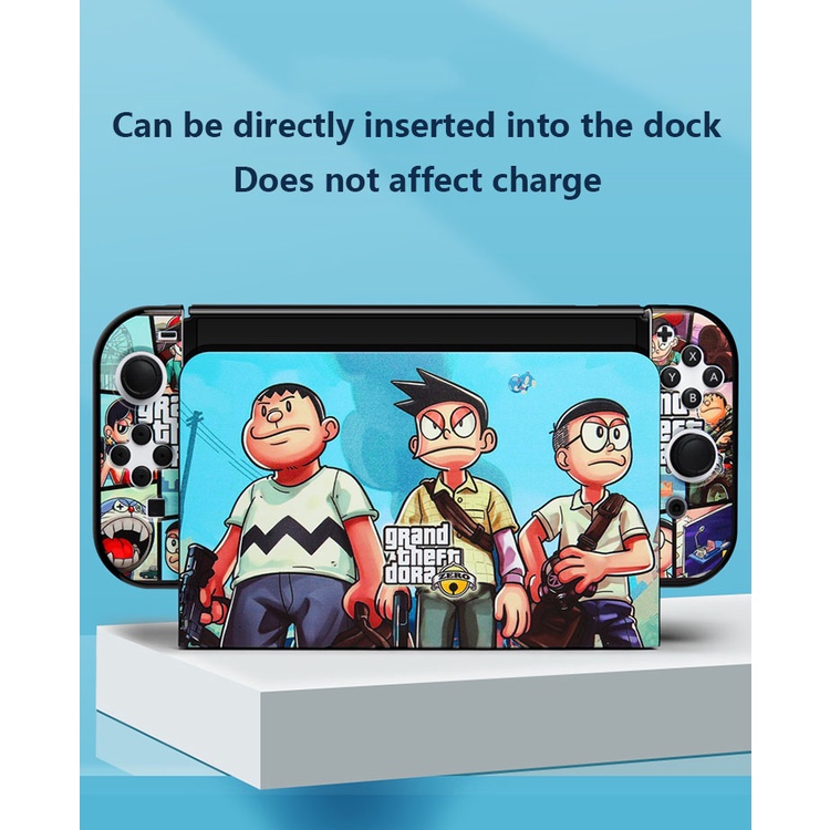 Casing Pelindung Nintendo Switch OLED Model Hard Case Dapat Dilepas