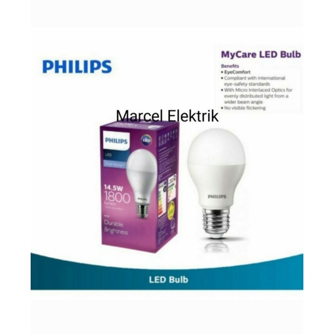Lampu PHILIPS LedBulb 14.5Watt E27