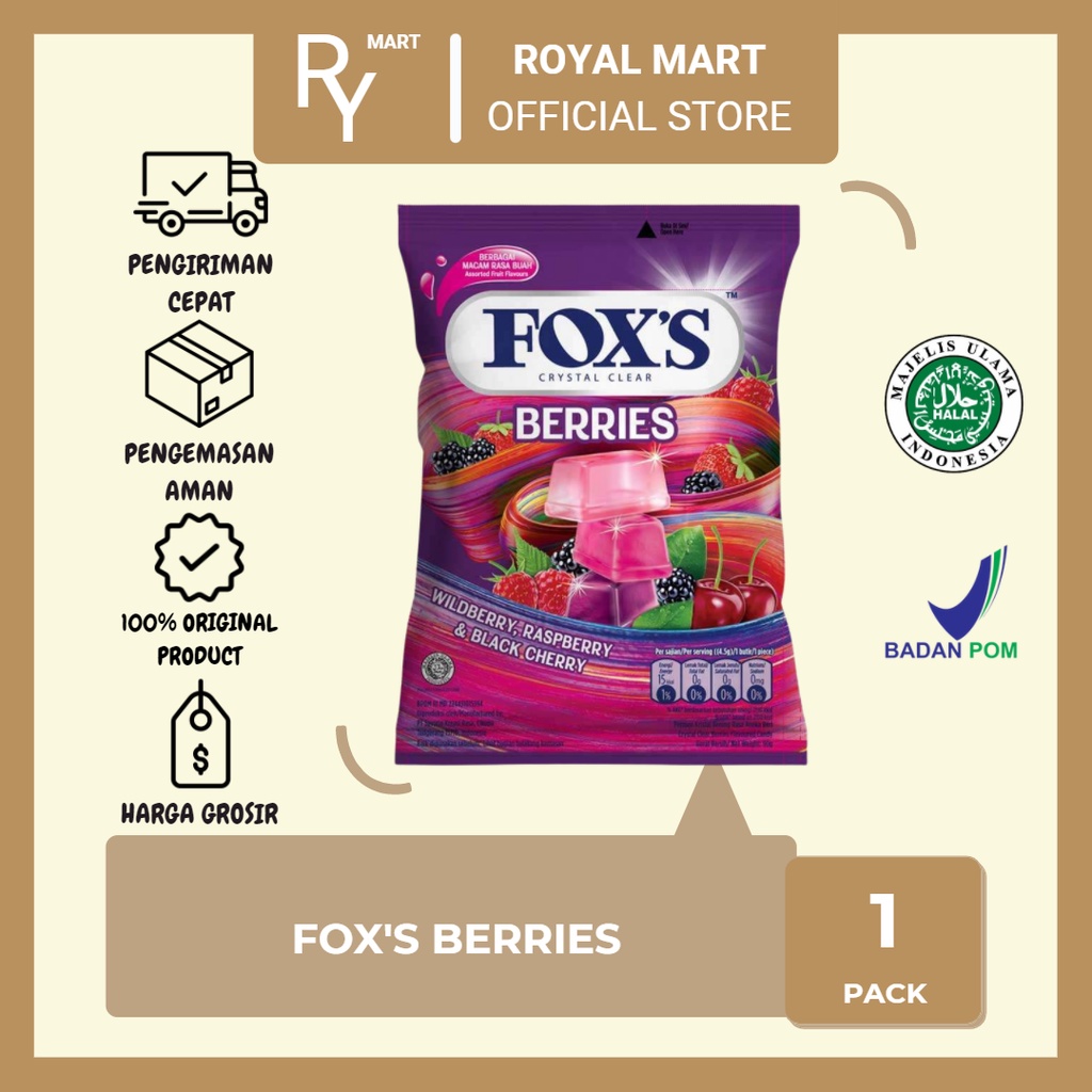 

Permen Fox's Berries