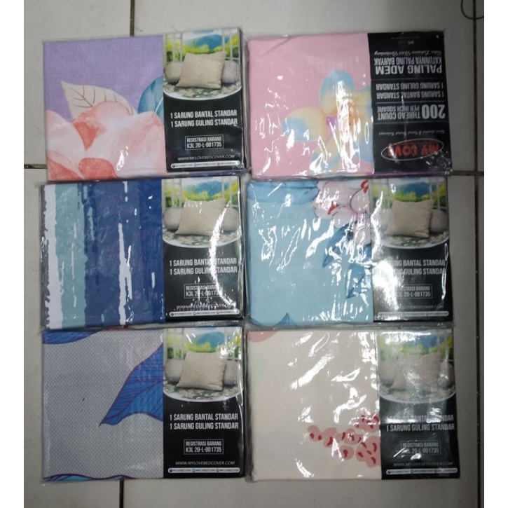 Sarung Bantal / Sarung Bantal My Love Isi 2 Pcs