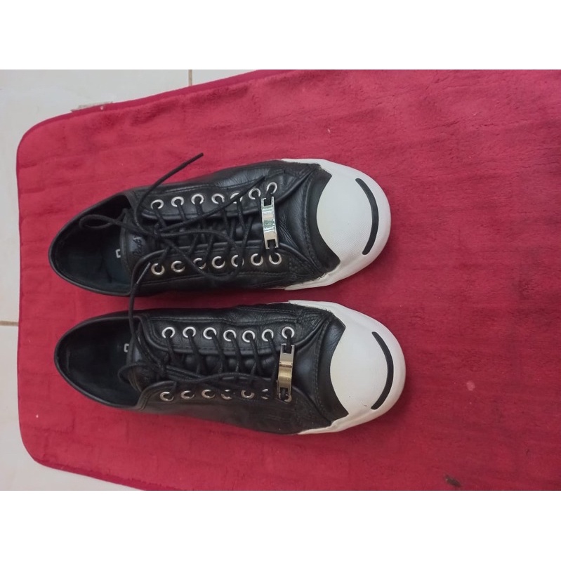 Sepatu converse jack purcell leather ori 43 second / bekas