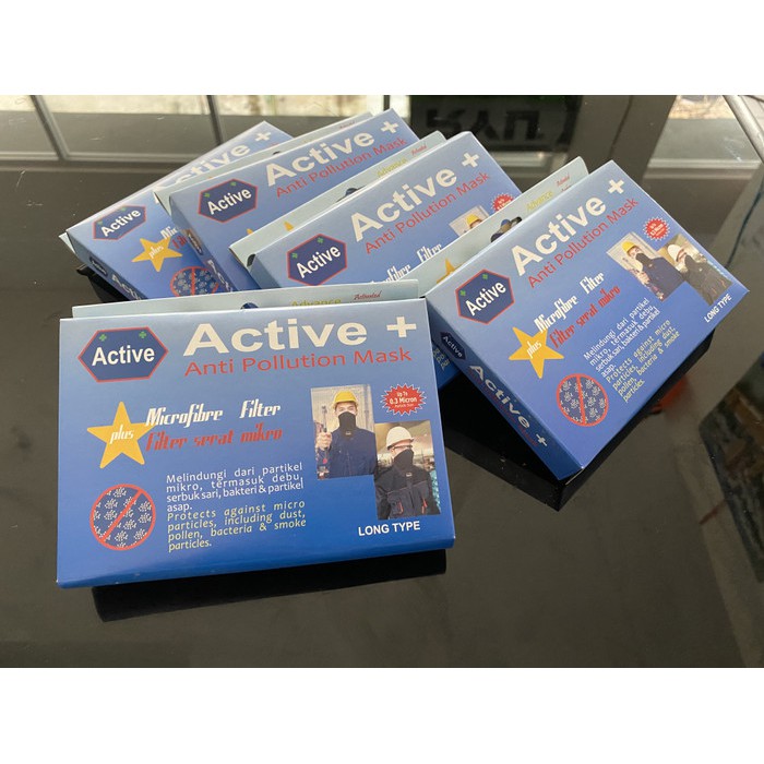 ANTI POLLUTION MASK LONG TYPE/MASKER ANTI POLUSI+FILTER SERAT MIKRO
