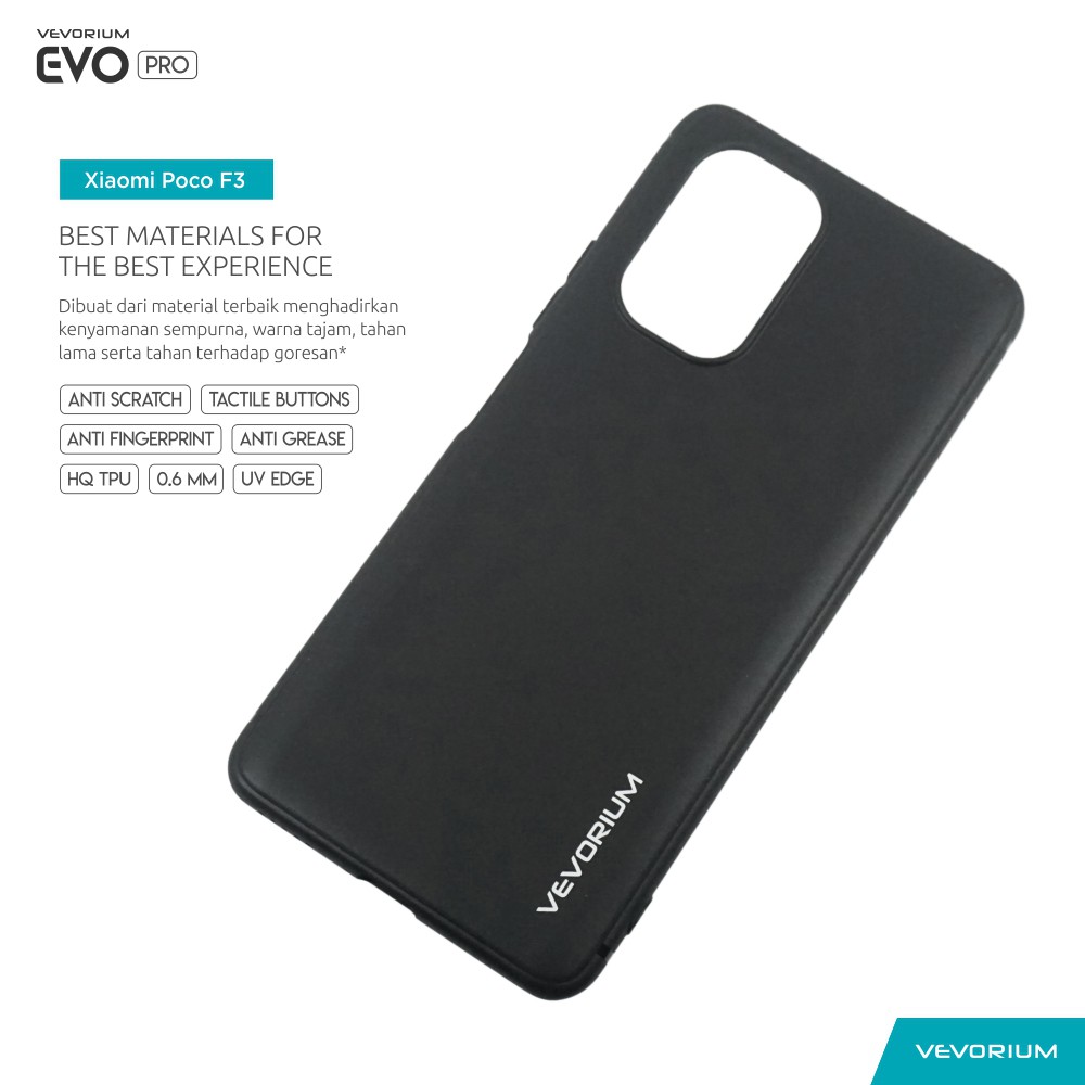 VEVORIUM EVO PRO Xiaomi Poco F3 Pocophone F3 PRO Soft Case Softcase