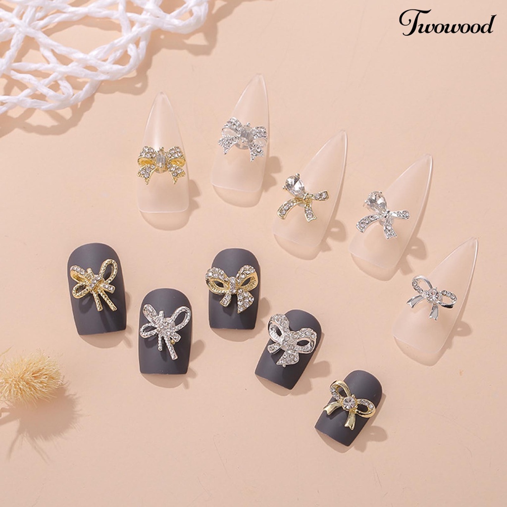 10pcs / Set Ornamen Perhiasan Kuku Glitter Varnish Tahan Lama Untuk Aksesoris Manicure Wanita