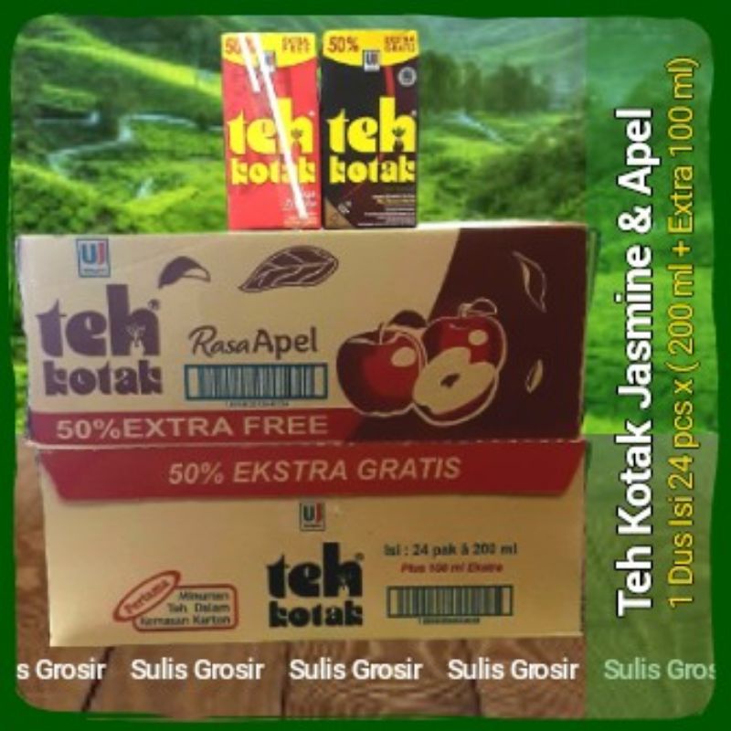 

Teh Kotak Ultra Jasmine Apel 1 Dus Isi 24 x 300ml