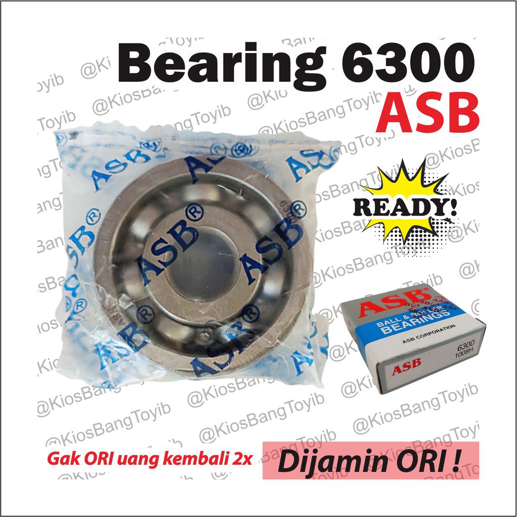 Aneka Bearing Laher Laker 6202  6203  6300 1008H ✶𝐎𝐑𝐈 𝐀𝐒𝐁✶