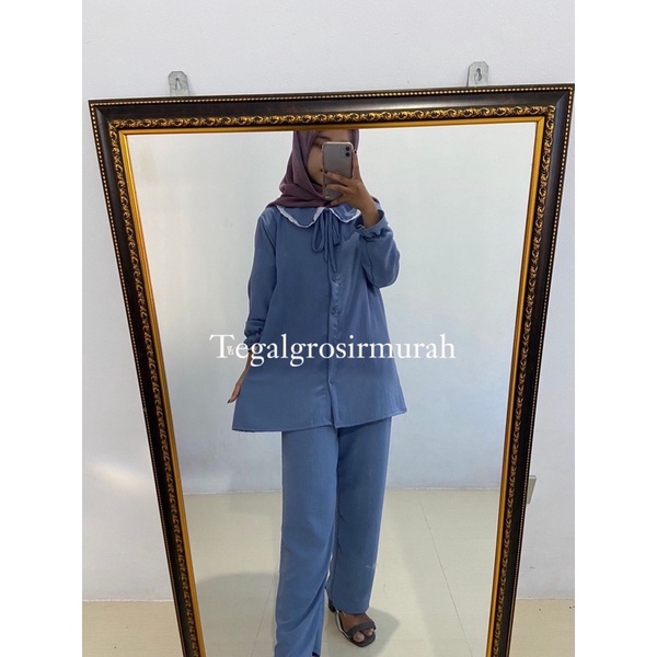 setelan crinkle / one set crinkle