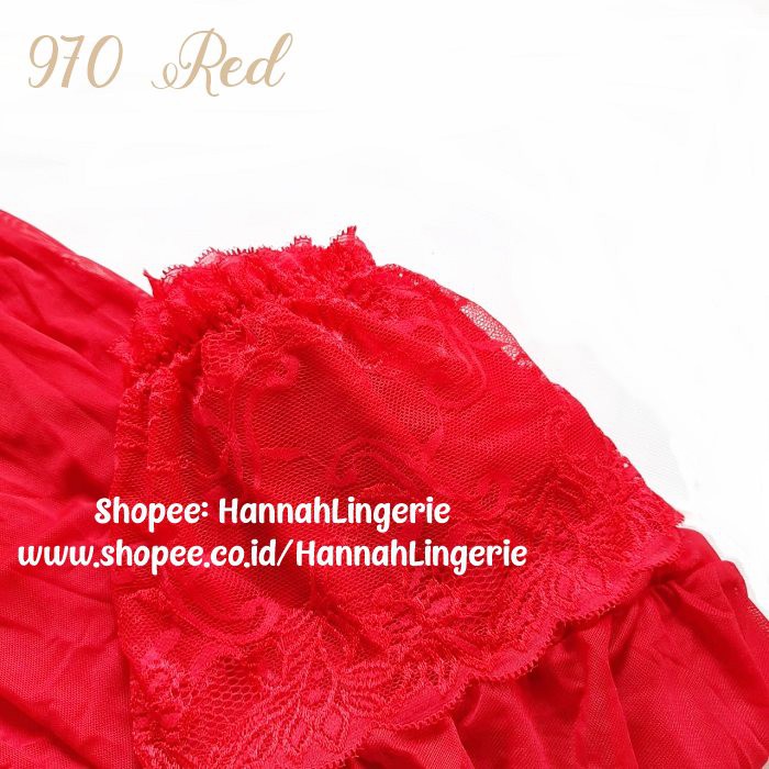 Lingerie Big Size 3XL-6XL Hannah Lingerie BigSize Premium Baju Tidur Linjeri Seksi Transparan 970