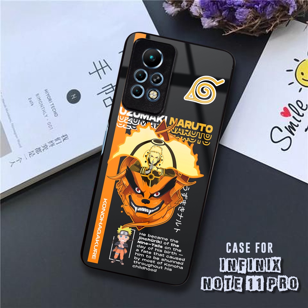 Case INFINIX NOTE 11 PRO - Casing INFINIX NOTE 11 PRO [ NARUTO] Silikon INFINIX NOTE 11 PRO - Case H