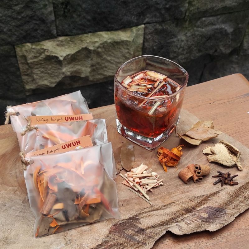 

Wedang UWUH komplit+gula batu