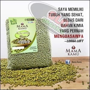 

Q121Sa Kacang Hijau Organik Lokal / Local Organic Mungbean 500 Gr D51qs44