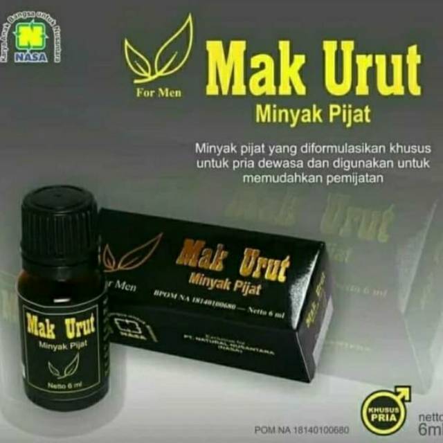 Mak urut natural herbal alami asli original nasa