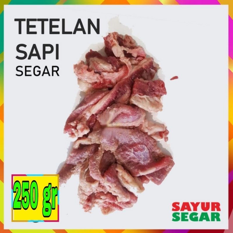 

250 gram tetelan sapi segar