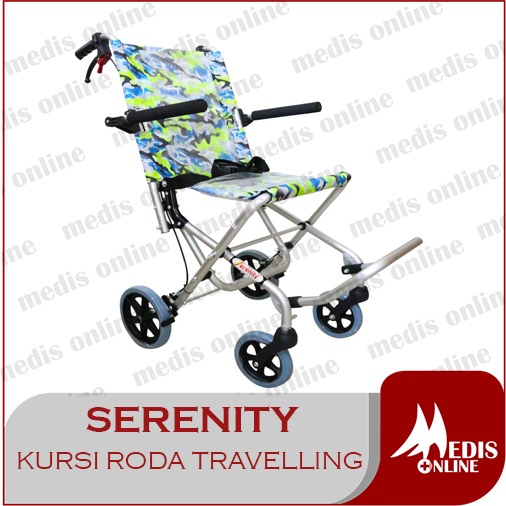 Kursi Roda Traveling Serenity / KURSI RODA TRAVELING / KURSI RODA / KURSI RODA JALAN JALAN