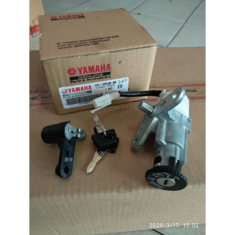 kunci kontak mio sporty, mio smile original yamaha