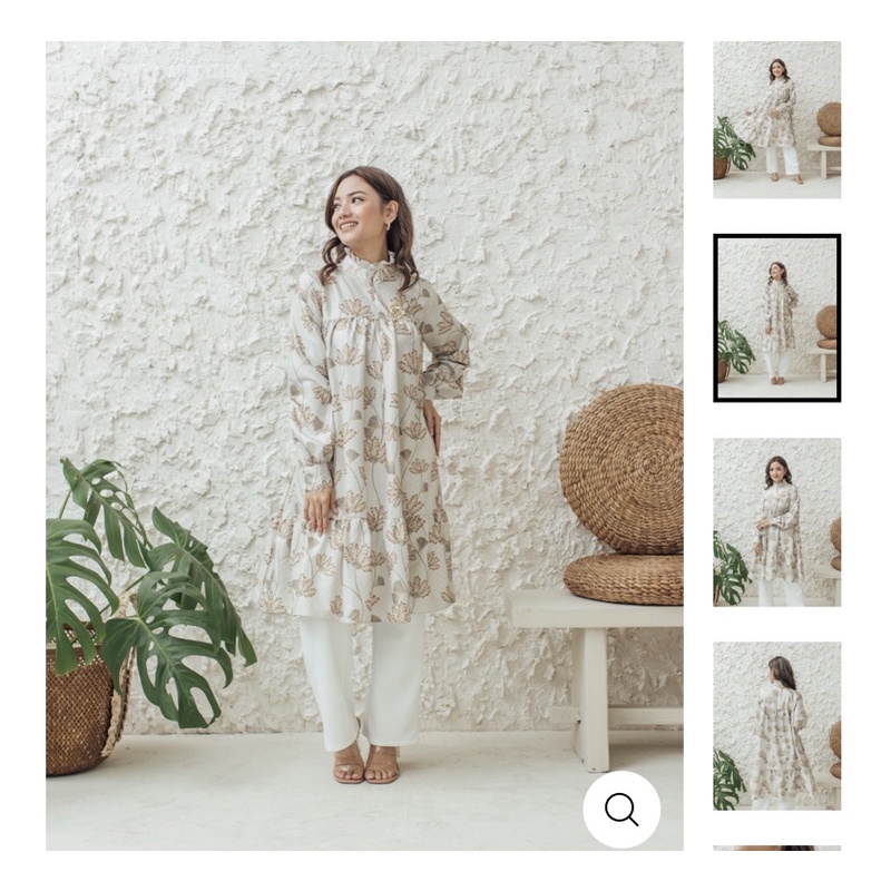 KAIA TUNIK IN ALMOD BY WEARING KLAMBY SIZE XXL