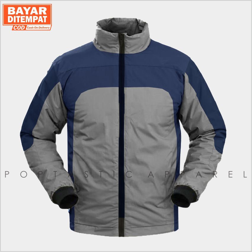 JAKET PRIA WATERPROOF JAKET HARRINGTON SMITH PRIA JAKET MOTOR TASLAN ANTI AIR HEYLOOK - [BISA COD]