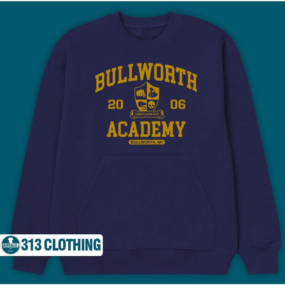 Jaket Sweater Bullworth Academy Pocket Sweater Pocket Bullworth Bully
