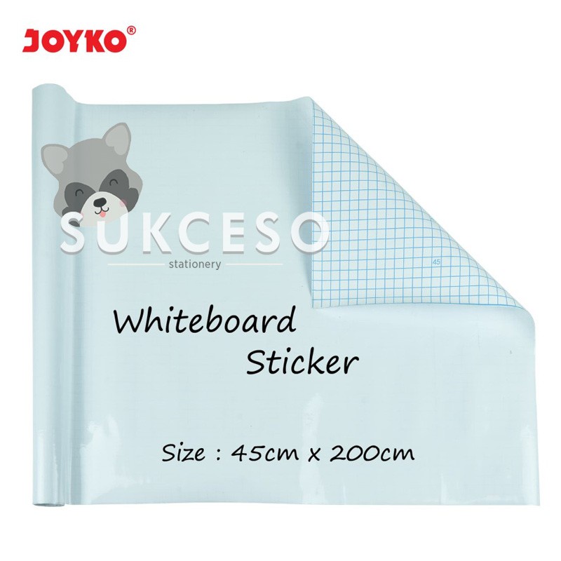 

Joyko Stiker Papan Tulis Putih Whiteboard Sticker WBSK-150