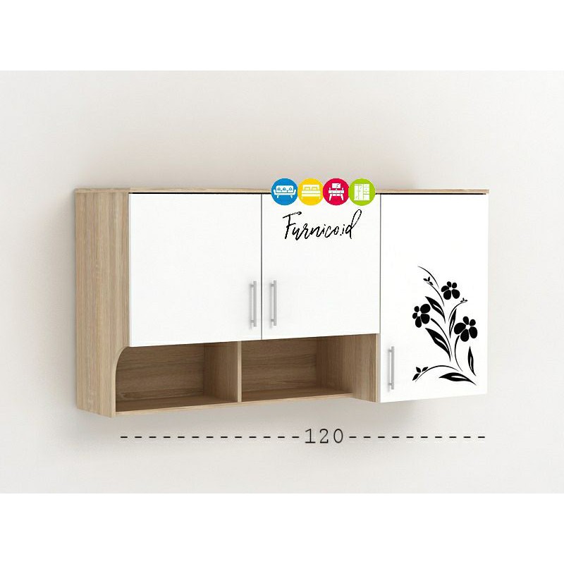 kitchen set atas 3 pintu • lemari piring atas 3 pintu