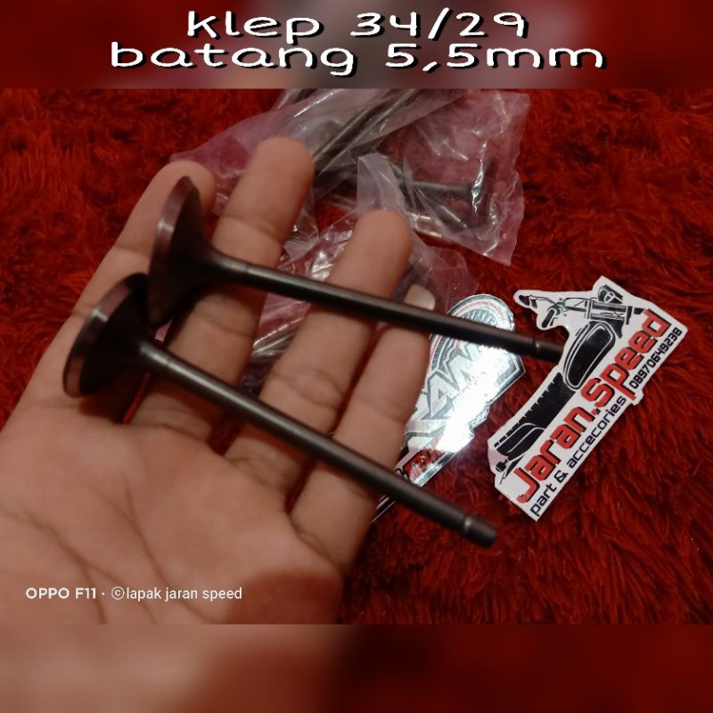 Klep jaguar 34 29 batang 5,5