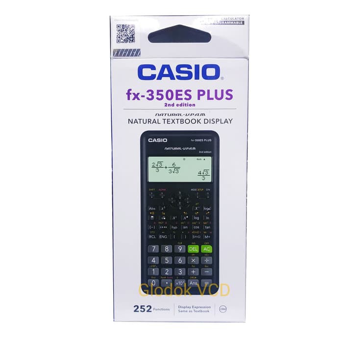 Casio FX-350ES Plus Calculator Scientific Kalkukator Ilmiah