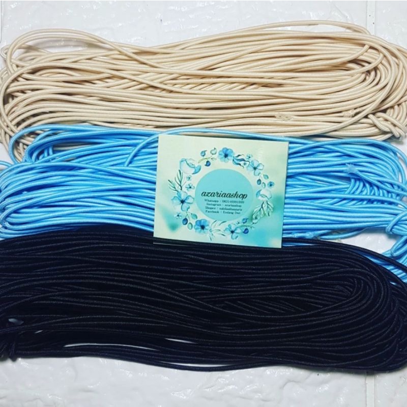 tali karet elastis 2mm