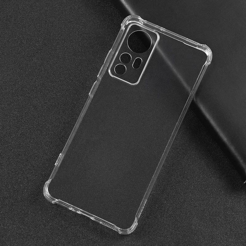 Soft Case Silikon Xiaomi 12 Xiaomi 12 Pro Xiaomi 12 Lite Xiaomi 12 Ultra Bening Transparant Airbag Anti Crack Tebal