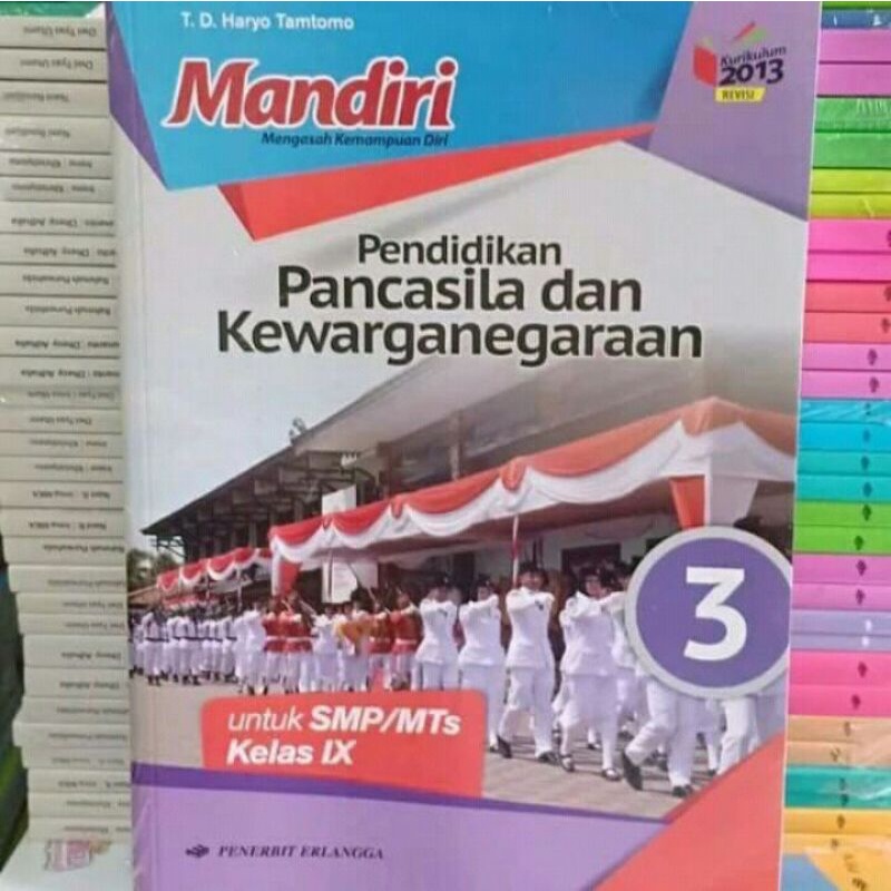 

Mandiri PKN kelas 3 SMP revisi Erlangga