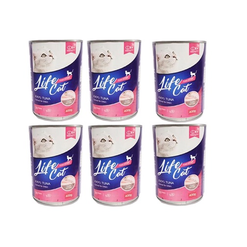 Life cat kaleng 400 gr 4 varian rasa Kitten Adult