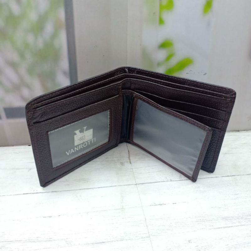 Dompet Pria Kulit Vanrotti. Dompet Vanrotti kulit sapi asli. Dompet Asli Kulit.