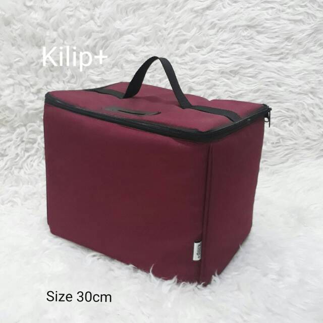 Kotak Amal Donasi Masjid Bahan Kanvas Varian Polos Ukuran 30×20×23 Cm