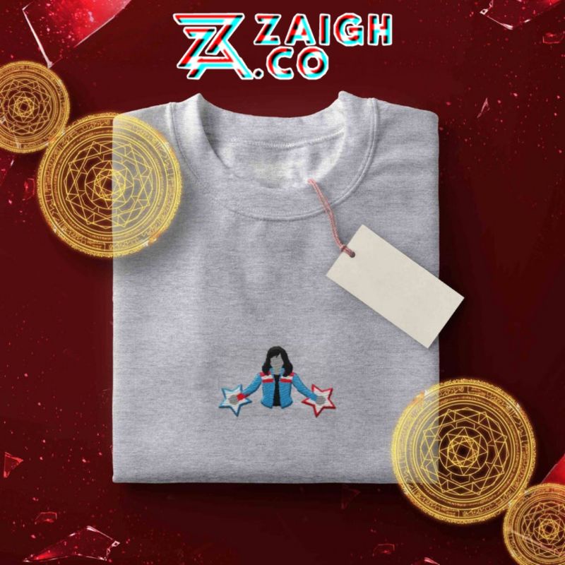 zaigh - America Chavez Embroidery Sweater