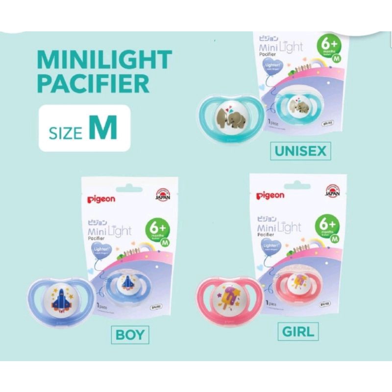 Pigeon Mini Light Pacifier Empeng Bayi