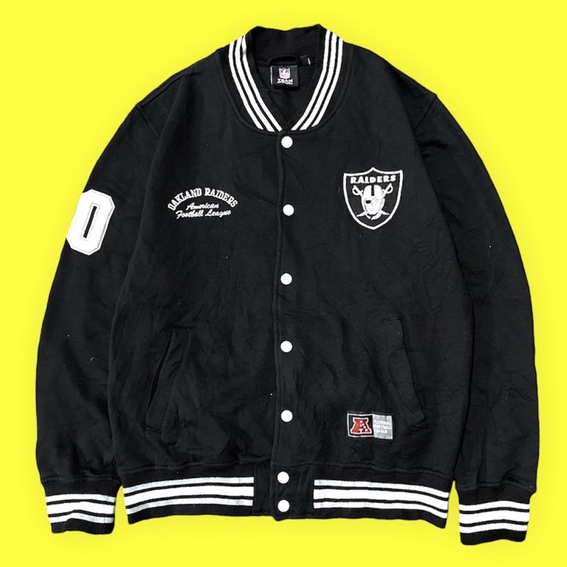 varsity nfl raiders second original vintage