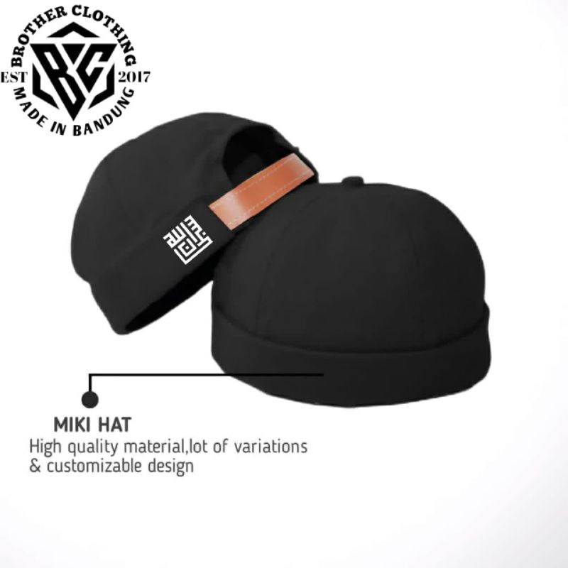 Peci Miki Hat Dewasa Topi Peci Uas Kopiah Remaja Muslim Subhanalah
