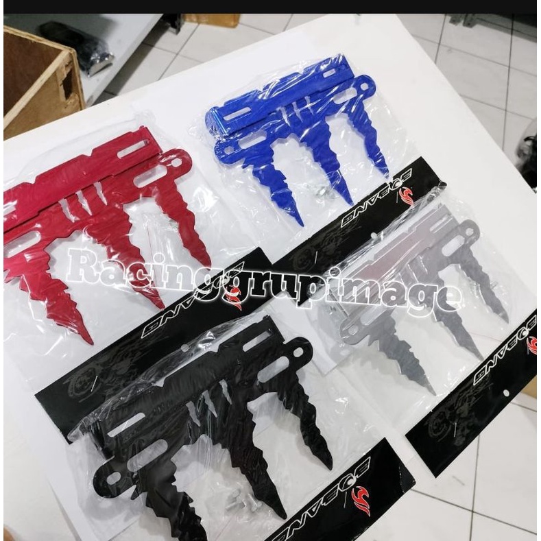 PROMO Breket Plat Nomor MONSTER import