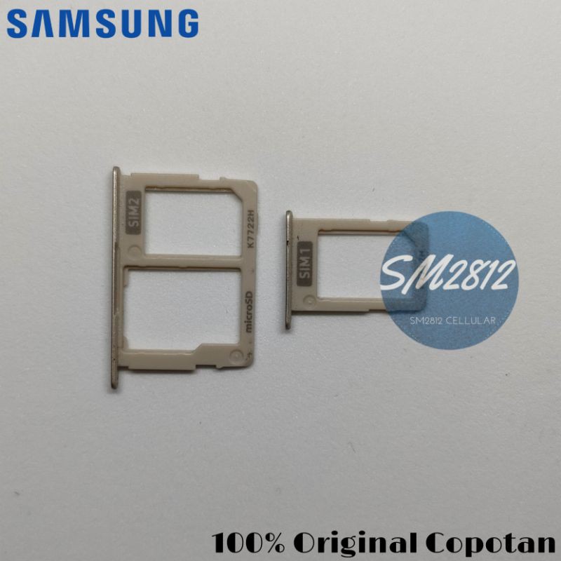 Sim Tray / Simtray / Sim Lock / Slot Sim Samsung J3 Pro 2017 J330 Original Copotan