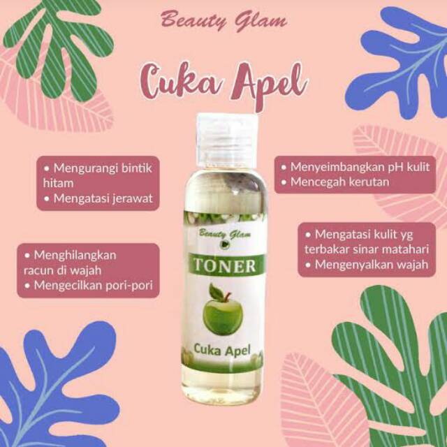 Cuka Apel Beauty Glam 100ml Indonesia